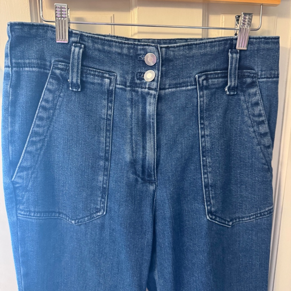 Maeve by Anthropologie "The Naomi" Wide Leg Jean Size 28 - Picture 3 of 7